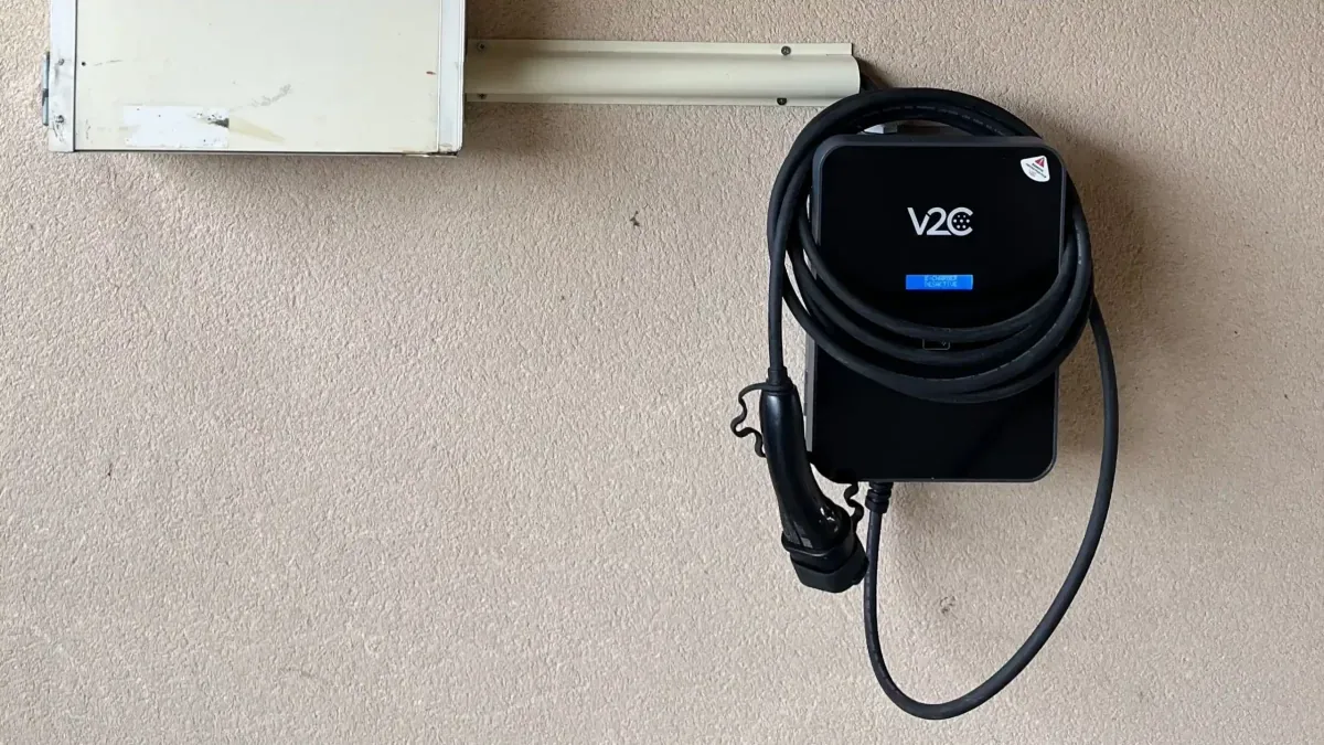 Borne de recharge IRVE à Montreuil