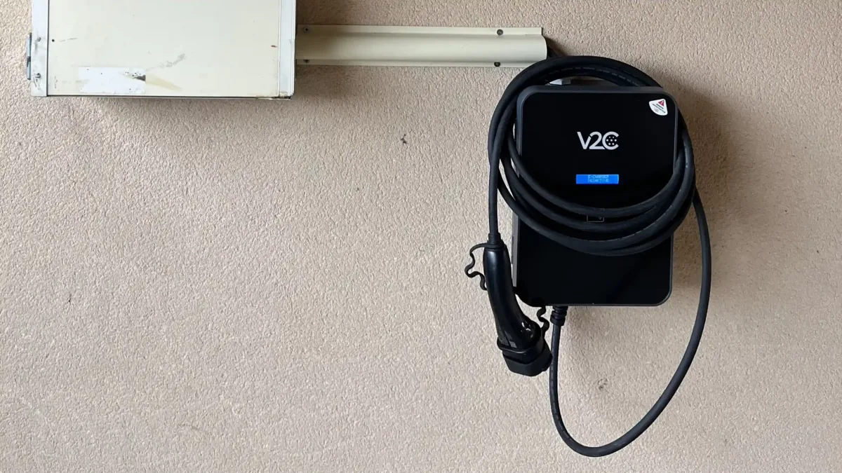 Borne de recharge IRVE à Montreuil